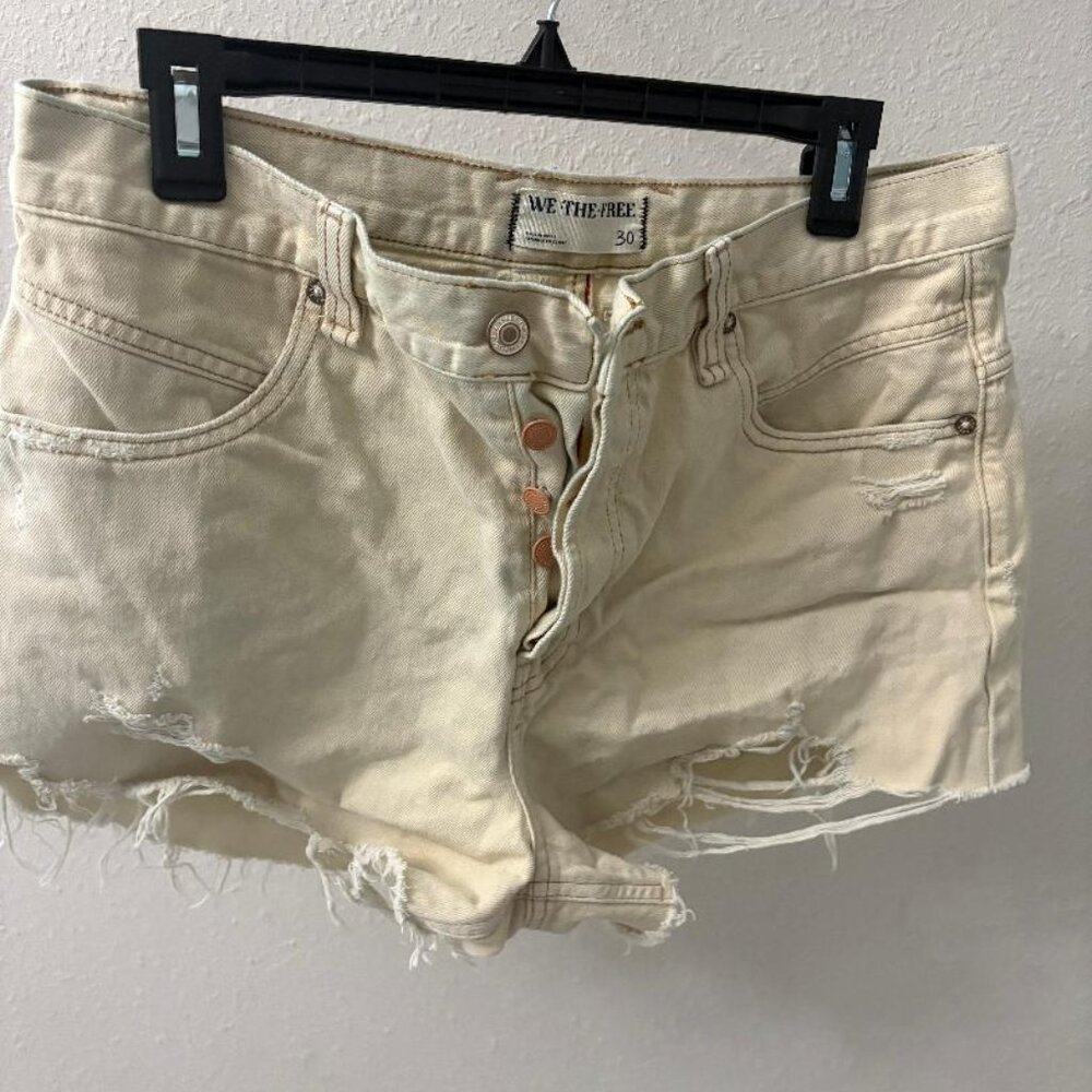 We The Free Now Or Never Denim Shorts